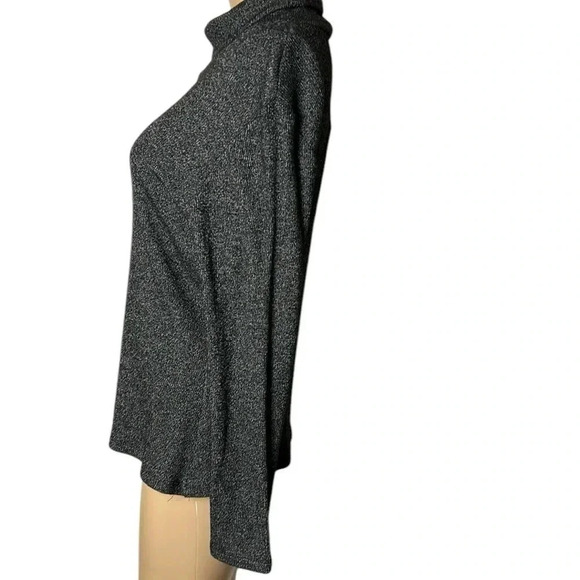 NWT 🇨🇦 Soft Works Petites , made in Canada.  Knit grey soft turtleneck . - Picture 6 of 12